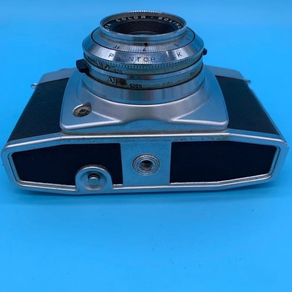Agfa Ambi Silette 35mm Film Rangefinder Camera w/ Color-Solinar‎ 50mm F2.8 Lens